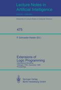 Extensions of Logic Programming