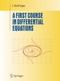 A First Course in Differential Equations