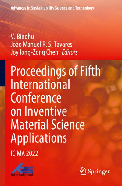 Proceedings of Fifth International Conference on Inventive Material Science Applications