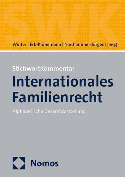 StichwortKommentar Internationales Familienrecht