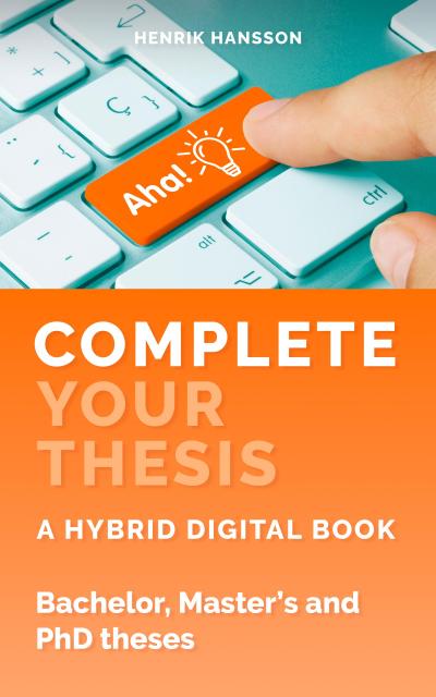 Complete Your Thesis
