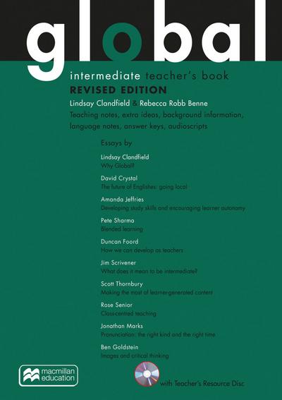 Global revised edition: Intermediate / Teacher’s Book with Resource DVD-ROM, ebook and MPO Code
