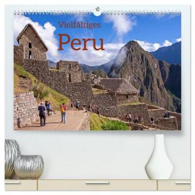 Vielfältiges Peru (hochwertiger Premium Wandkalender 2026 DIN A2 quer), Kunstdruck in Hochglanz