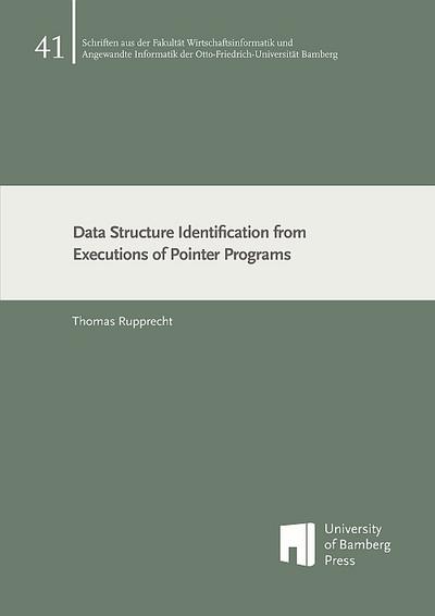 Data Structure Identification from Executions of Pointer Programs