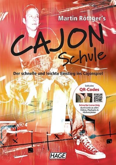 Martin Röttger’s Cajon Schule + CD + DVD