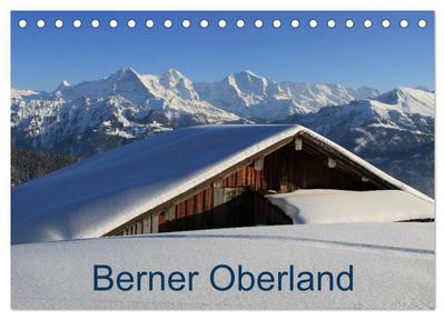 Berner Oberland (Tischkalender 2024 DIN A5 quer), CALVENDO Monatskalender