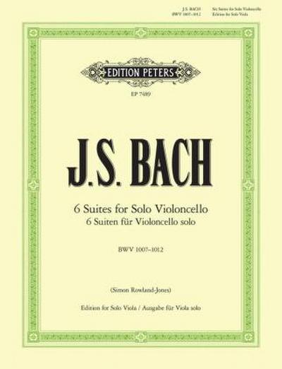 Sechs Suiten für Violoncello solo BWV 1007-1012