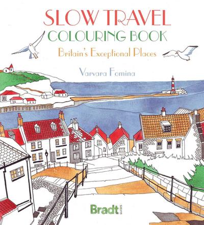 The Slow Travel Colouring Book
