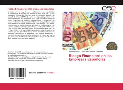 Riesgo Financiero en las Empresas Españolas