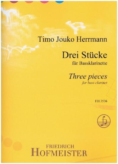 Drei Stücke für Bassklarinette
