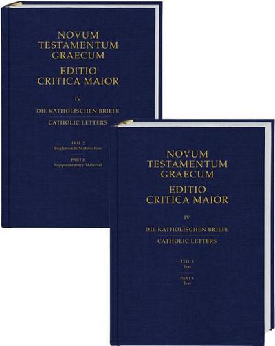 Novum Testamentum Graecum - Editio Critica Maior IV