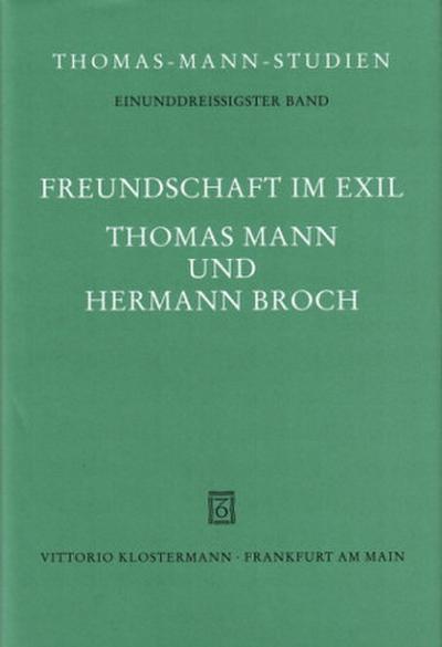 Freundschaft im Exil