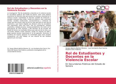 Rol de Estudiantes y Docentes en la Violencia Escolar