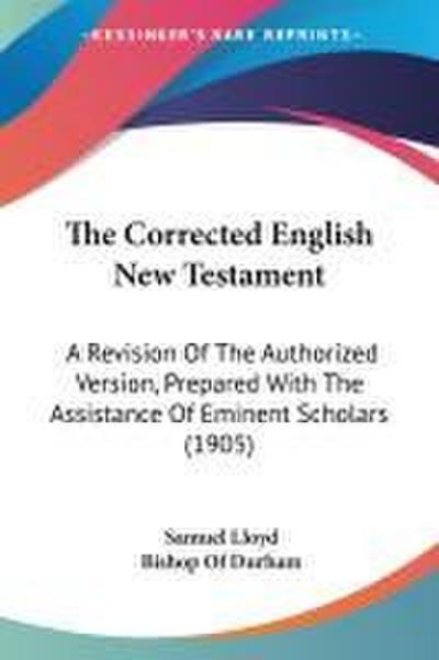 The Corrected English New Testament