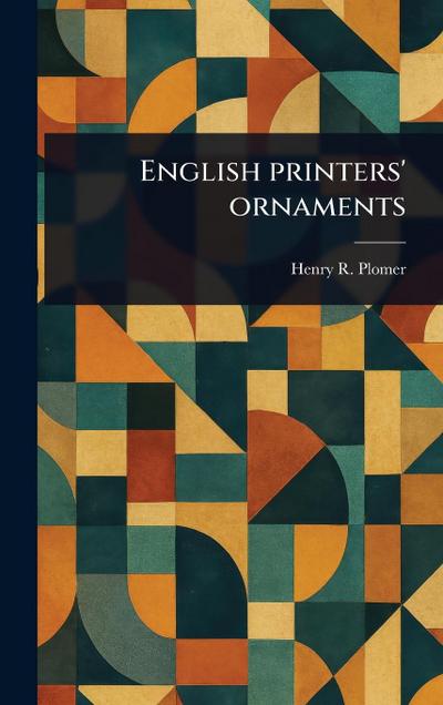 English Printers’ Ornaments