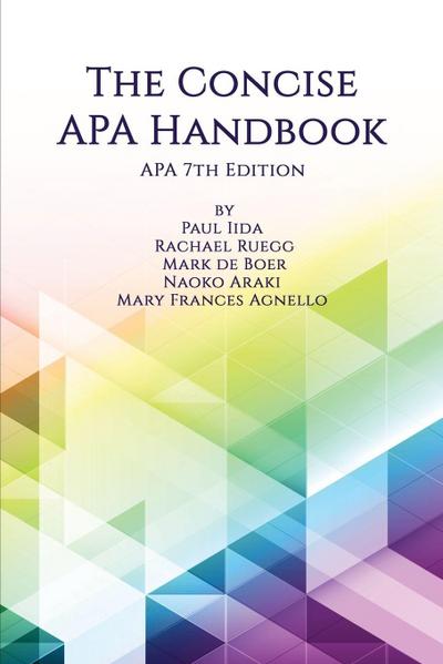 The Concise APA Handbook APA 7th Edition