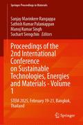 Proceedings of the 2nd International Conference on Sustainable Technologies, Energies and Materials - Volume 1