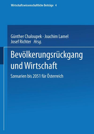 Bevölkerungsrückgang und Wirtschaft