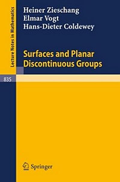 Surfaces and Planar Discontinuous Groups