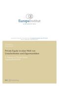 Private Equity in einer Welt von Unsicherheiten und Opportunitäten