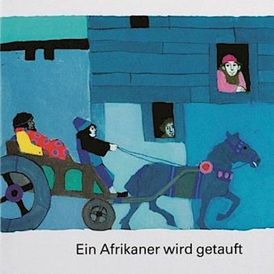 Ein Afrikaner wird getauft