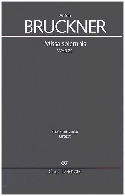 Missa solemnis (Klavierauszug)