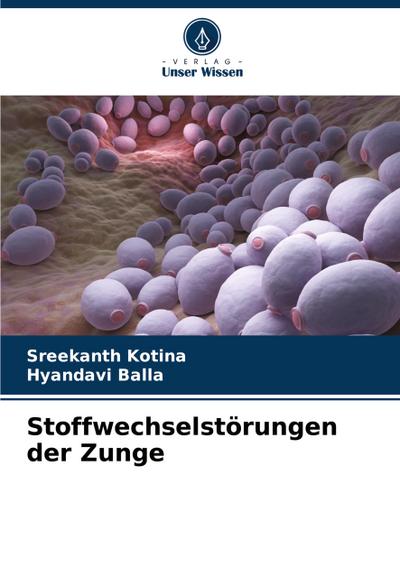 Stoffwechselstörungen der Zunge