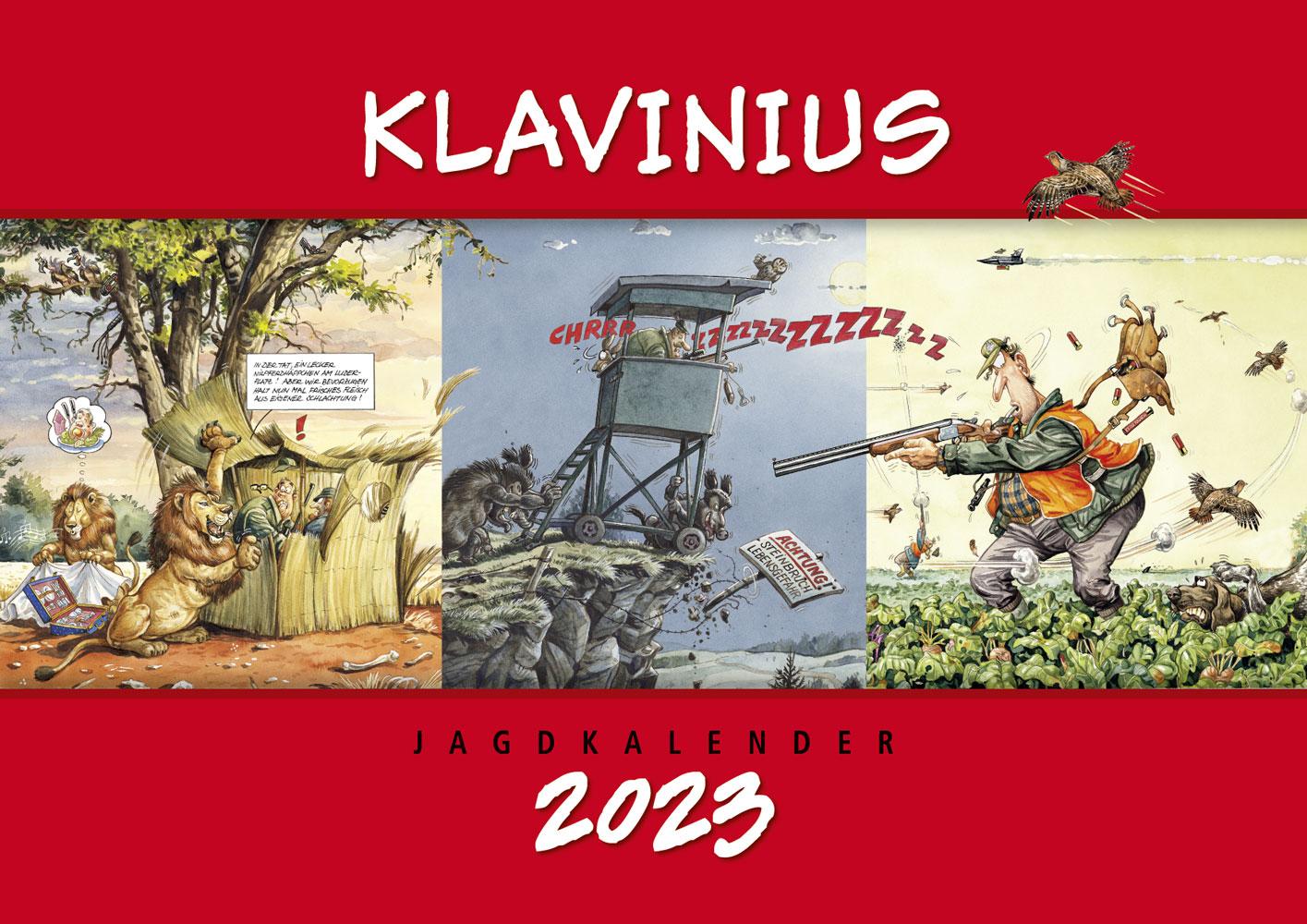 Haralds Klavinius Jagdkalender 2023 von  9783897153226  Spiralbindung
