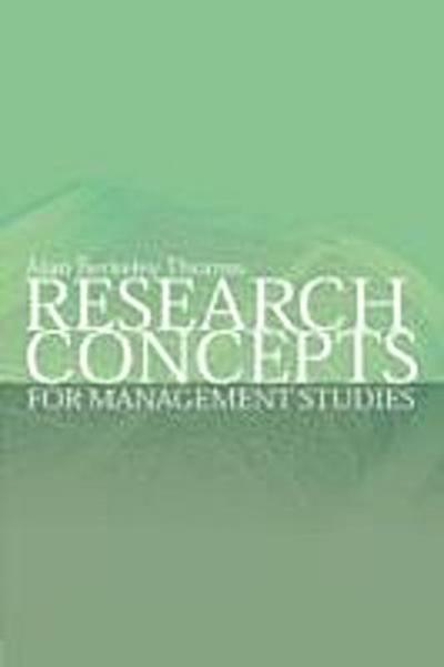 Research Concepts for Management Studies