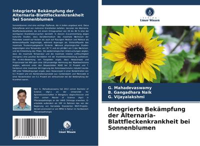 Integrierte Bekämpfung der Alternaria-Blattfleckenkrankheit bei Sonnenblumen