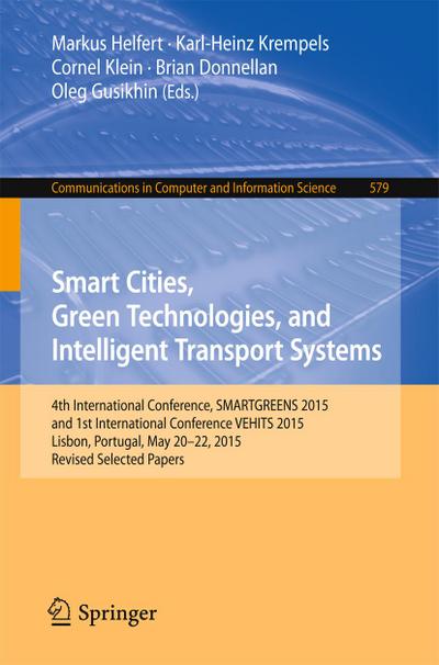 Smart Cities, Green Technologies, and Intelligent Transport Systems