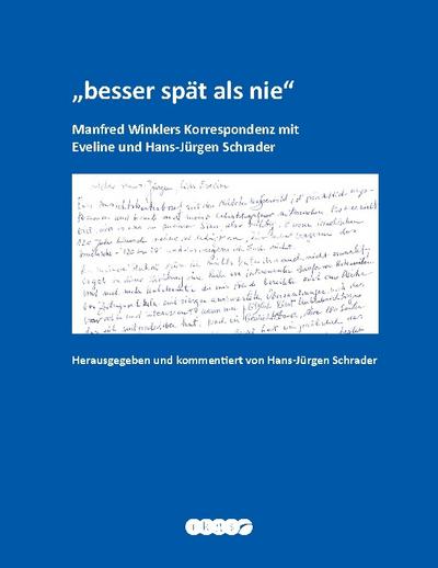 ’besser spät als nie’