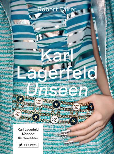 Karl Lagerfeld Unseen: Die Chanel-Jahre. Überformat mit Lotus-Leineneinband und Folienprägung