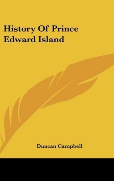 History Of Prince Edward Island
