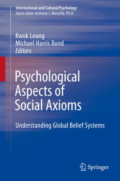 Psychological Aspects of Social Axioms