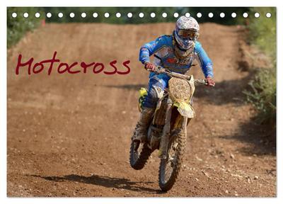 Motocross - Terminplaner (Tischkalender 2026 DIN A5 quer), CALVENDO Monatskalender