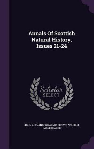 Annals Of Scottish Natural History, Issues 21-24