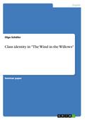 Class identity in "The Wind in the Willows"