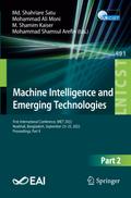 Machine Intelligence and Emerging Technologies