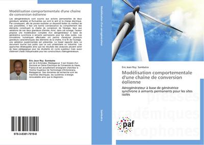 Modélisation comportementale d’une chaîne de conversion éolienne
