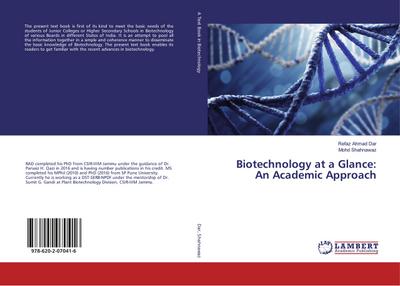 Biotechnology at a Glance: An Academic Approach