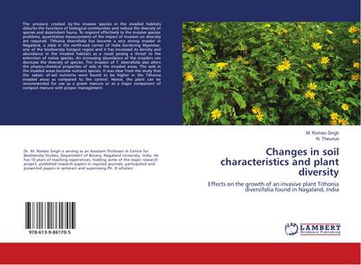 Changes in soil characteristics and plant diversity