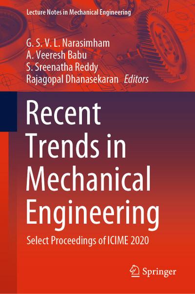 Recent Trends in Mechanical Engineering