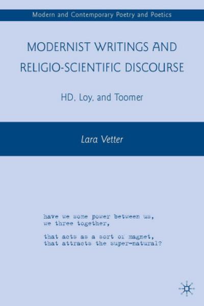 Modernist Writings and Religio-Scientific Discourse