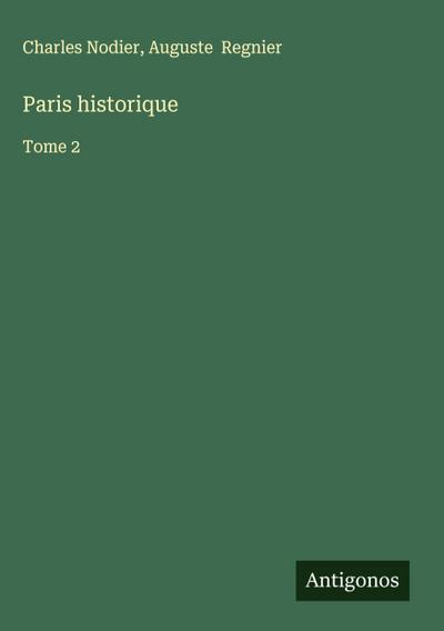 Paris historique