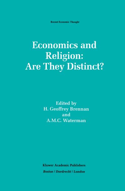 Economics And Religion: Are They Distinct?