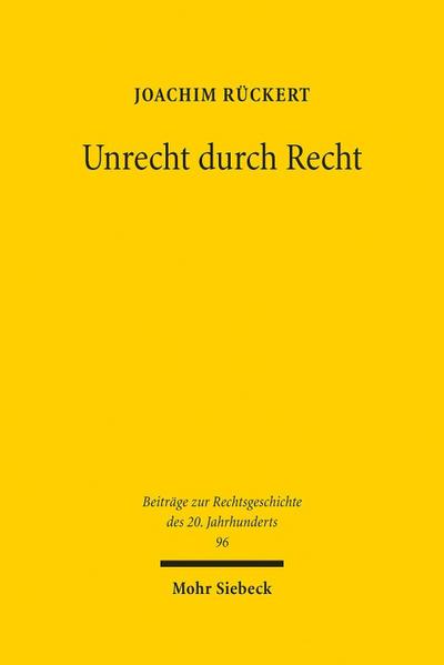 Unrecht durch Recht