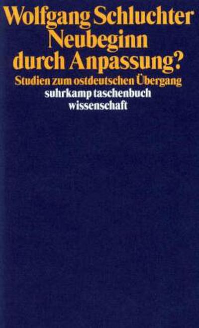 Neubeginn durch Anpassung?