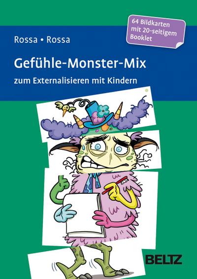 Gefühle-Monster-Mix, 64 Bildkarten
