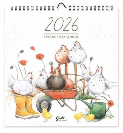 Kalender Naturliebe Hühner 2026